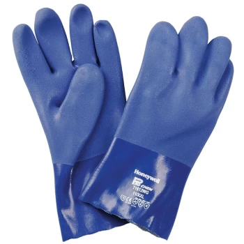 Image of Honeywell - T1612WG Prochem PVC Glove Blue Size 10