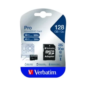 Image of Pro microSDXC Memory Card Class 3 128GB 47044