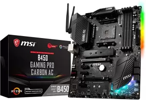 Image of MSI B450 Gaming Pro Carbon AC AMD Socket AM4 Motherboard