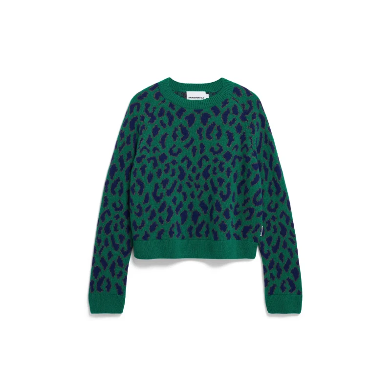 Image of ARMEDANGELS Womens round neck sweater Armedangels Diliriaa Vert Female S