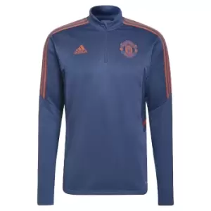 Image of 2022-2023 Man Utd Training Top (Blue)