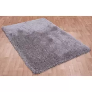 Image of Cascade Cascade Silver 65cm x 135cm Rectangle - Grey