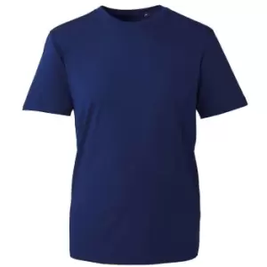 Image of Anthem Mens Organic T-Shirt (M) (Navy)