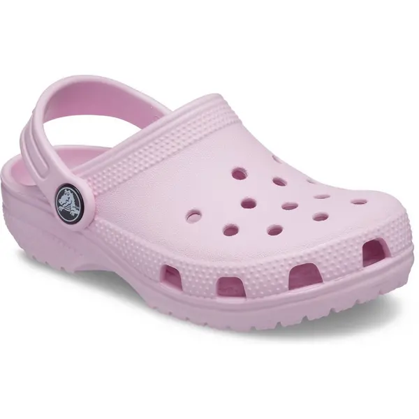 Image of Crocs Boys Classic Slip On Summer Clogs UK Size 5 (EU 20-21) Ballerina Pink CRC343-BALPNK-5