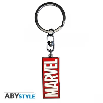 Image of Marvel - Marvel Logo Metal Keyring