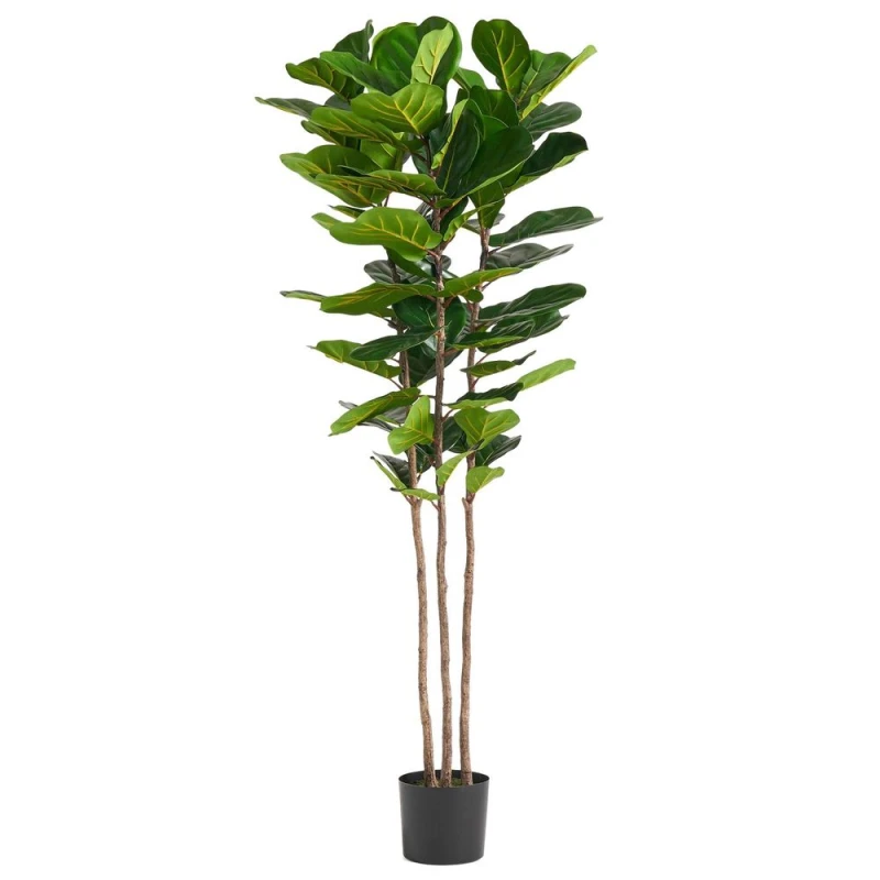 Image of Leaf 180cm Premium Artificial Fiddle Leaf Fig Tree Green