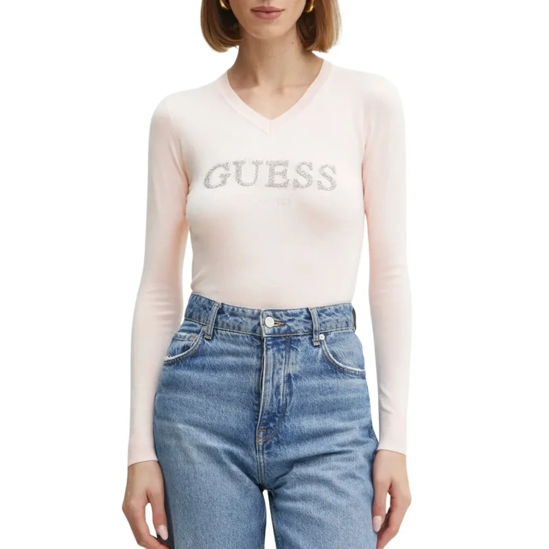 Image of Guess Womens long sleeve sweater Guess Holly Noir Female M