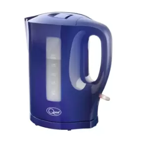 Image of Quest 1.7L Plastic Jug Ketle - Navy TJ Hughes