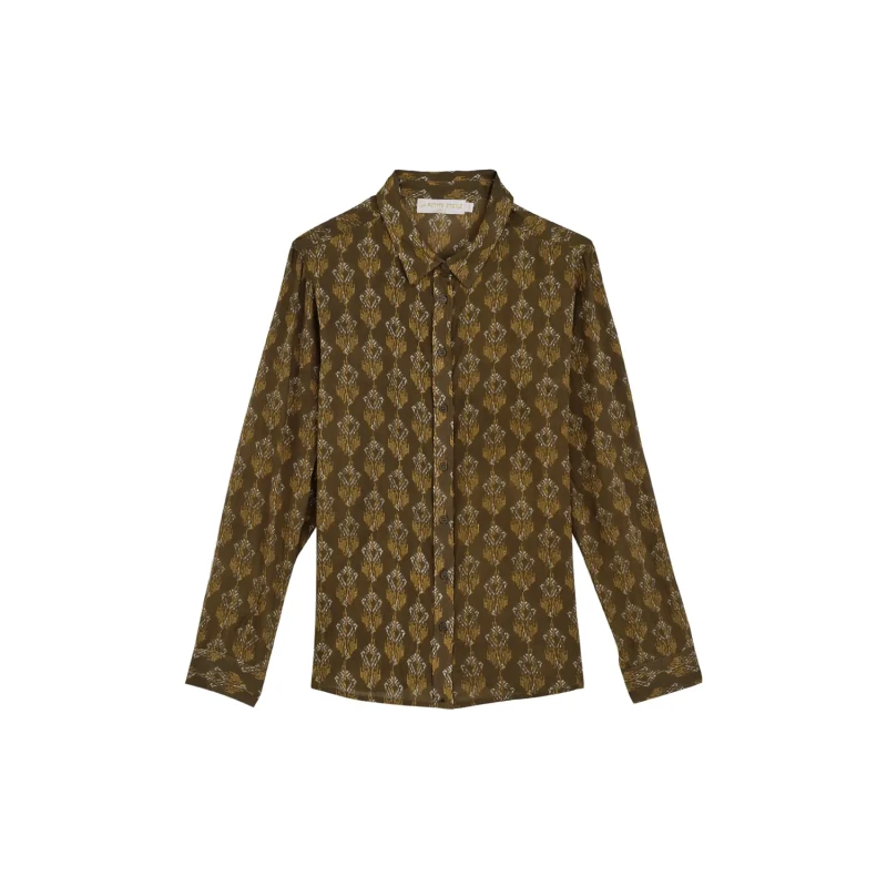 Image of La Petite Etoile Woman's shirt La Petite Etoile Malak Vert Female 40