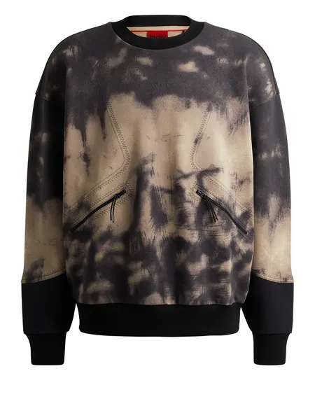 Image of HUGO Dautumnas Sweatshirt Medium Brown M