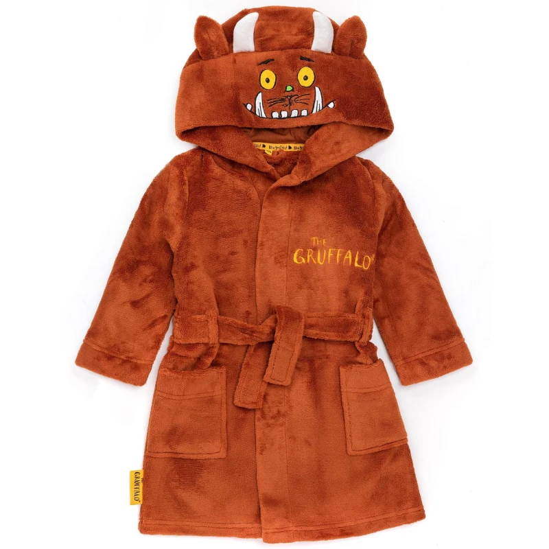 Image of Gruffalo & Friends Bathrobe Brown male