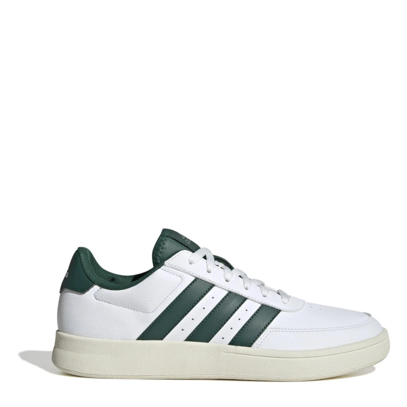 Image of adidas Breaknet 2.0 Trainers Mens White/Green male 7 (40.7)