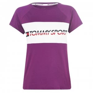Image of Tommy Sport Logo T-Shirt - Phlox