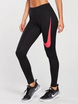 Image of Nike Running Essential HBR Tight Black Size S Women