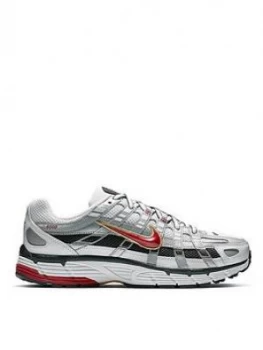Image of Nike P-6000 - White/Red, Size 4, Women
