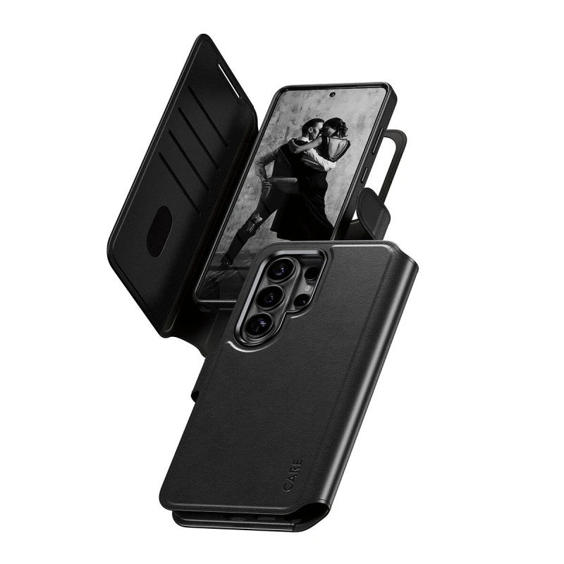 Image of PanzerGlass PanzerGlass CARE by Tango 2-in-1 Wallet Case w. Qi Samsung Galaxy S26 Ultra CR39425