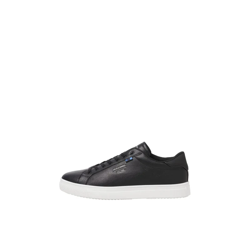 Image of jack & jones Jack & Jones Bale PU Trainer - Black Anthracite - JACK & JONES - Size: 12 Anthracite Male 12 SD80506