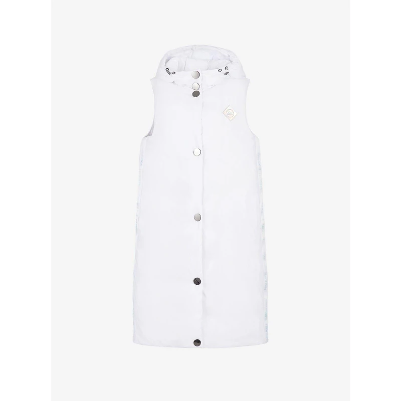 Image of Armani Exchange Long Quilted Gilet White female XS