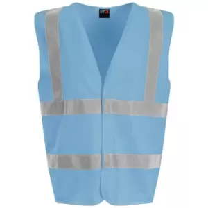 Image of PRO RTX High Visibility Unisex Waistcoat (XL) (Sky Blue)