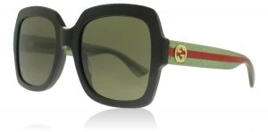 Image of Gucci 0036S Sunglasses Black 002 54mm