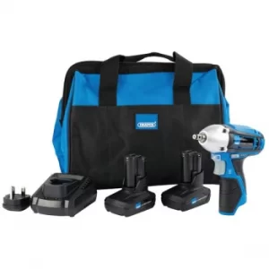 Image of Draper 99721 Storm Force 10.8V Impact Wrench Kit (2x 4Ah, Charger...