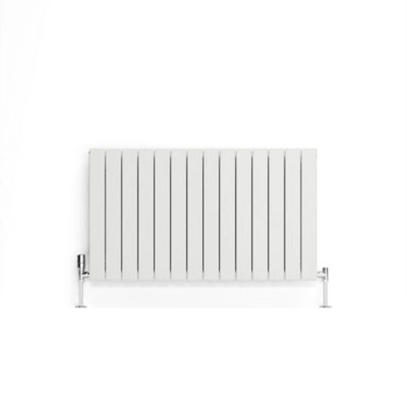 Image of Terma Forte White Hydronic Horizontal Or Vertical Designer 2425Btu Radiator, (W)1032mm X (H)600mm