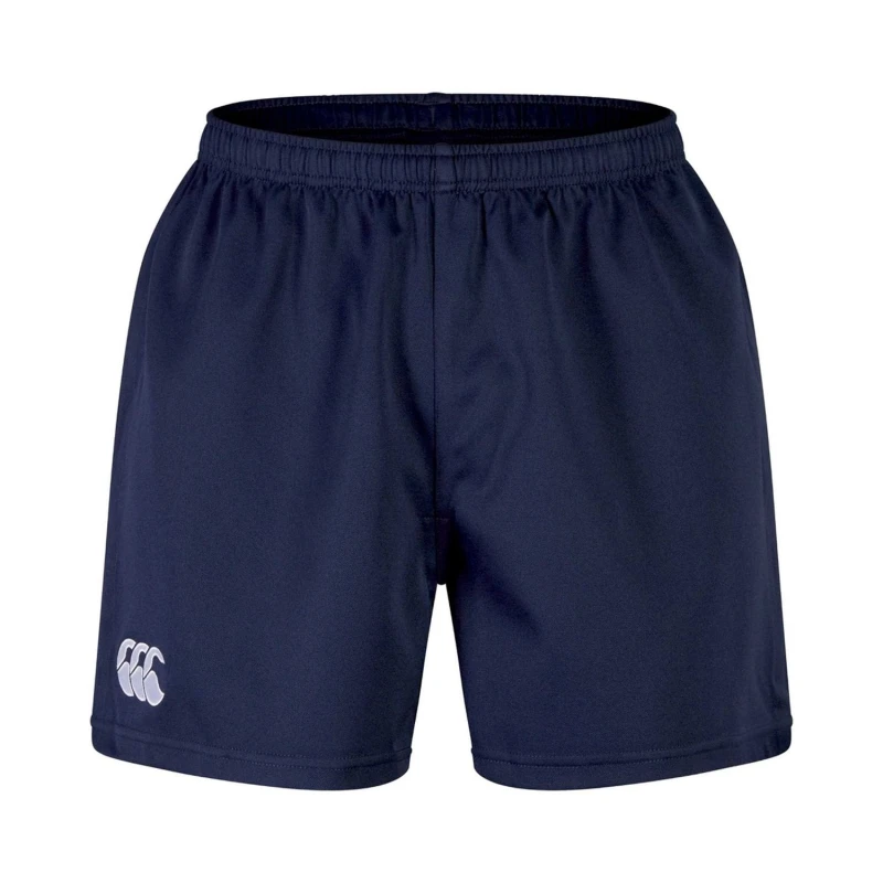 Image of Canterbury Canterbury Men Professional Polyester Rugby Shorts in Navy Size: Small Navy S Male 5063652107553