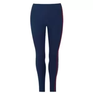 Image of Reebok Linear Leggings Womens - Blue