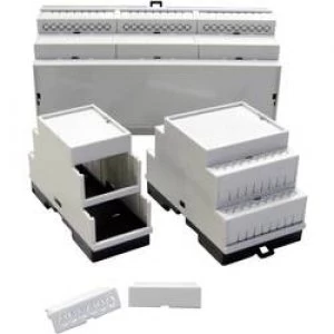 Image of DIN rail casing 35 x 86 x 60 Plastic Grey RAL 7035