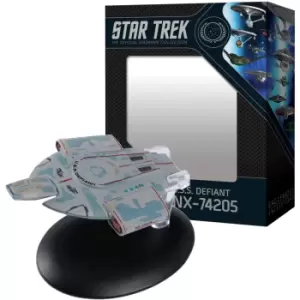 Image of Eaglemoss USS Defiant NX-74205 - (TV Deep Space Nine / Film First Contact)