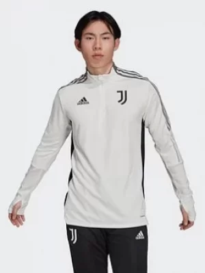 Image of adidas Juventus Tiro Training Top, White, Size L, Men