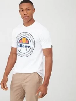 Image of Ellesse Monaldo T-Shirt - White