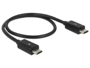 Image of DeLOCK 83570 USB cable 0.3 m USB 2.0 USB B Black