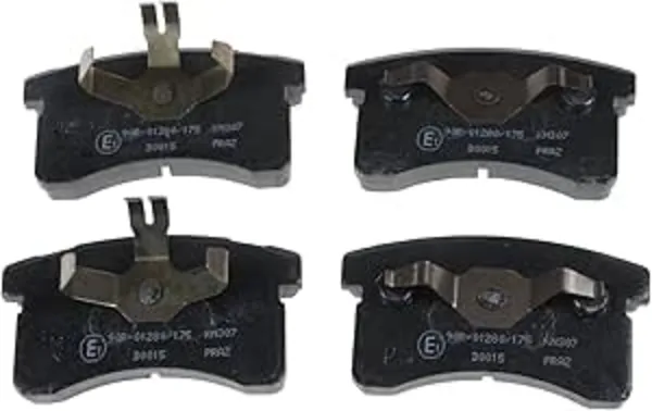 Image of Blue PRINT ADD64227 Brake pad set Front Axle with piston clip, with anti-squeak plate DAIHATSU: CUORE 4 Brake Pad Set, disc brake (402)