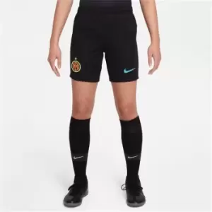 Image of Nike Inter Milan Dri-Fit Football Shorts Juniors - Black