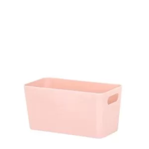 Image of Wham Studio 6.01 Blush Plastic Nestable Storage Basket (H)100mm (W)100mm