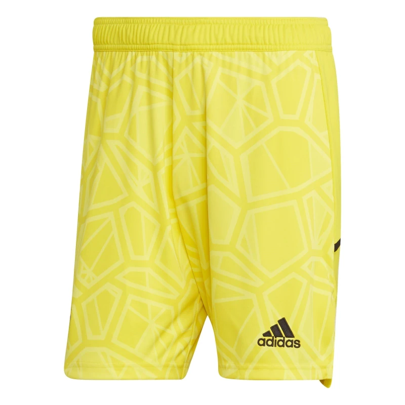 Image of adidas Arsenal Home Goalkeeper Shorts 2022 2023 Adults - Yellow Yellow S
