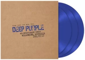 Image of Deep Purple Live in Wollongong 2001 LP blue