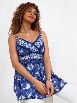 Image of Joe Browns Joe Browns Ocean Drive Cami Blue Size 12, Women