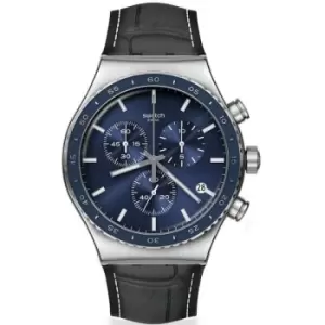 Image of Unisex Swatch Cobalt Lagoon New Irony Chrono Watch