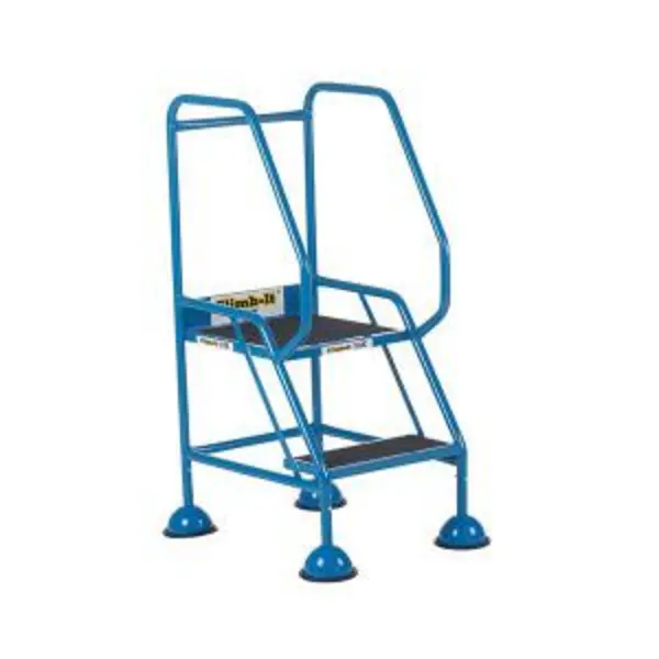 Image of Climb-It Domed Feet Step 2 Tread Anti Slip Blue AAD02SBL GA79201 GA79201