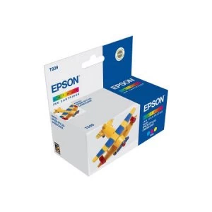 Image of Epson Airplane T039 Tri Colour Ink Cartridge