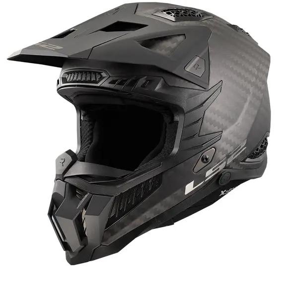 Image of LS2 MX703 C X-Force Matt Carbon-06 Offroad Helmet Size L