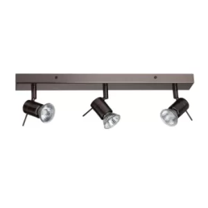 Image of Penna 3 Light Spotlight Bar Bronze