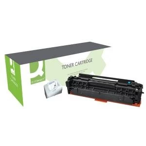 Image of Q-Connect HP 312A Cyan Laser Toner Ink Cartridge