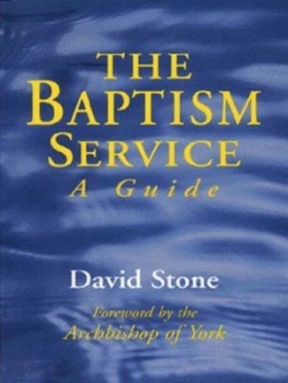 Image of The Baptism Service by David Stone Book