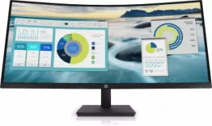 Image of HP 34" P34hc G4 Quad HD Curved LED Monitor