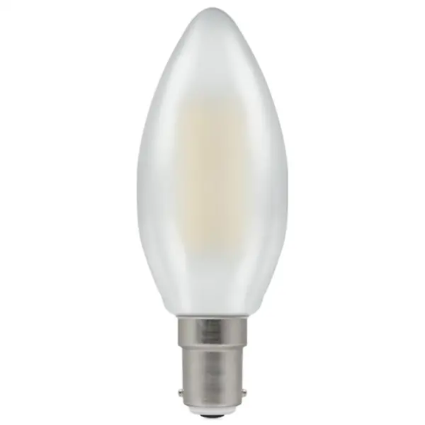 Image of Crompton LED Candle Filament Dimmable Pearl 5W 4000K SBC-B15d