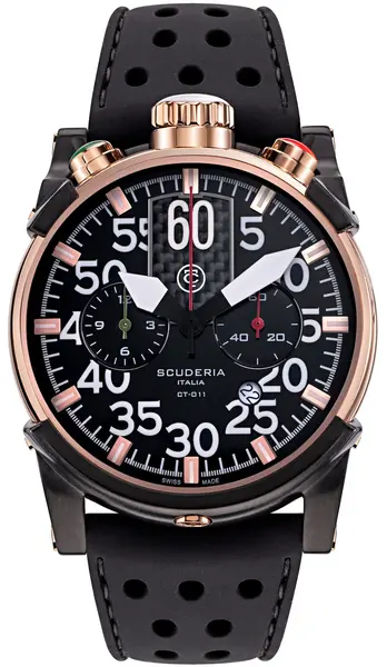 Image of CT Scuderia Watch Bullet Head Saturno - Black CTS-068