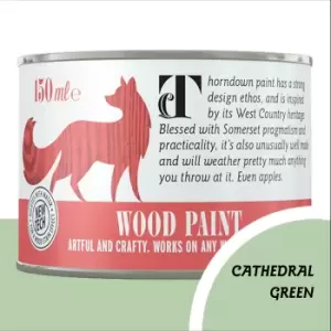 Image of Thorndown Cathedral Green Wood Paint 150ml